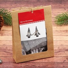 Сима-Лэнд Набор для творчества «Создай новогоднюю подвеску. Куколки в колпаках» набор 2 шт.