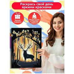 Картина по номерам Аниме Принцесса Мононоке (Миядзаки) - 7671 В 30x40