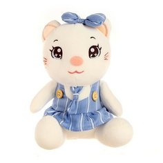 Мягкая игрушка «Кошечка с бантом», цвет микс Noname