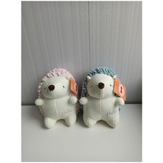 Мягкие плюшевые игрушки Ёжики в комплекте 2 игрушки по 30 см ТОМАТО