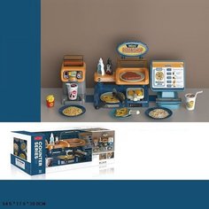 Детский игровой набор "Pizza shop" со звуковыми эффектами MW2283 / 35 деталей Panawealth Inter Holdings