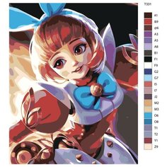 Картина по номерам Т331 "Mobile Legends: ангела" 60x80 Brushes Paints