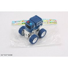 Джип Shantou 9х8х8 см, пластик, синий, в пакете (XY338-3)