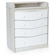 Пеленальный комод Bebizaro Modern, 4 ящика, pine cassina