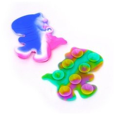 Развивающая игрушка «Динозавр», с присосками, цвета микс Noname