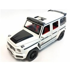 Машинка Мерседес Гелендваген металлическая 1:18, свет, звук, 27 см, с клаксоном MSN Trading Limited