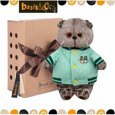 Мягкая игрушка "Басик в бомбере", 19 см, 1 шт. Basik&Co