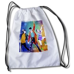 Мешок для сменной обуви с принтом Игра Just Dance 2017 - 34312 Brut Boxers