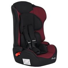 Автокресло группы 1/2/3 (9–36кг) Bambola Primo черный/бордо