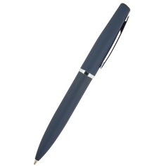 Ручка Portofino шариковая автоматическая, синий металлический корпус, 1.0 мм, синяя Bruno Visconti