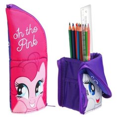 Пенал тубус-подставка "Пинки Пай и Рарити", 8,5х21 см, My Little Pony Hasbro
