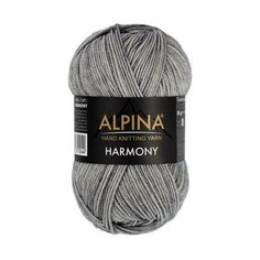 Пряжа ALPINA "HARMONY" 10 шт. в упак. цвет №12 св. серый (HARMONY-№12 св. серый)
