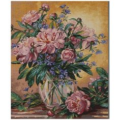 Dimensions набор для вышивания Peonies & Canterbury Bells 30 х 36 см, 35211
