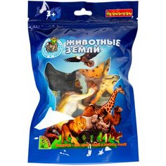 Фигурки BONDIBON Ребятам о зверятах - Дикие животные ВВ3138, 5 шт.