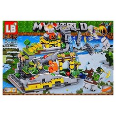 Конструктор LB+ My World LB571 Снежная горная пещера, 585 дет.