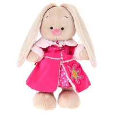 Мягкая игрушка Зайка Ми в платье и розовой дублёнке, 25 см