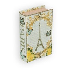 Gamma BBK-01 шкатулка-книга 17 x 11 x 5 см №058 Письмо в Париж 62199360654