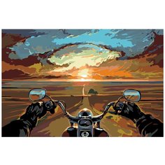 Картина по номерам, "Живопись по номерам", 60 x 90, Z4607