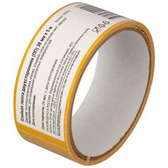 Клейкая лента двухсторонняя 38мм х5м, полипропилен Noname