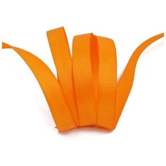 Лента Ideal репсовая в рубчик шир.12мм цв. 668 (053) оранжевый уп.27,42м