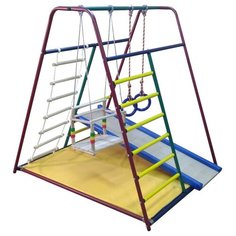 Веселый малыш MINI комплектация горкой с мягкими бортиками Вертикаль