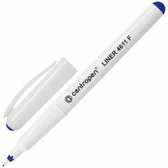 Ручка капиллярная 0,3 Centropen Ergoline 2 4611 0106/4611/01-06 синий картонная коробка