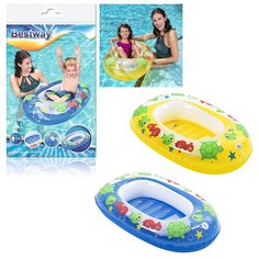 Bestway Лодочка надувная «Дельфин», 102 х 69 см, от 3-6 лет, цвета микс, 34037 Bestway