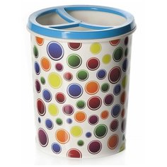 Подставка "Конфетти" для карандашей, объем 0,7 л (цвет в ассортименте) Alternativa