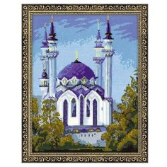 Набор для вышивания "Мечеть Кул Шариф в Казани", 34 х 44 см Риолис