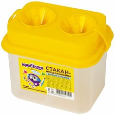 Стакан-непроливайка юнландия, двойной, с крышками