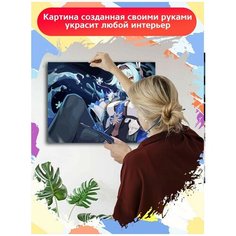 Картина по номерам игра Genshin Impact - 6726 Г 30x40