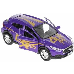 Технопарк Автомобиль металлический инерционный INFINITI QX30 12 см Цвет Фиолетовый