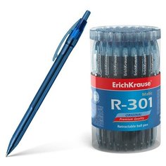 Ручка шариковая автоматическая "ErichKrause" R-301 Original Matic 0.7, цвет чернил синий / 60шт в упаковке / ручка