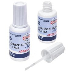 Корректирующая жидкость Koh-I-Noor, 20мл, флакон с кисточкой, на водной основе (9940)