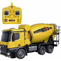 Hui Na Toys Машинка строительная Бетономешалка 1:14 на р/у (свет, звук) 1574