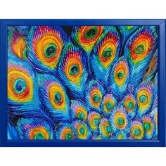 Картины бисером Королевские перья Р-174