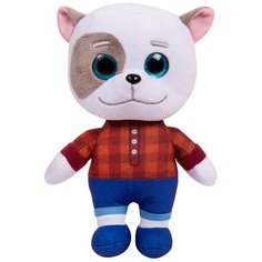 Мягкая игрушка РОСМЭН Кошечки-Собачки Жоржик, 22 см, бежевый/красный/синий