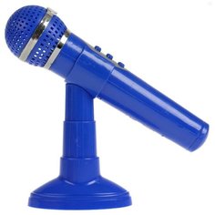Игрушка музыкальная Микрофон на стойке (50 песен из мультфильмов, мелодий, звуков. световые эффекты) Умка