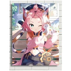 Картина по номерам игра Genshin Impact (Диона) - 9008 В 30x40