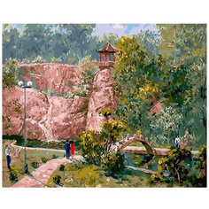 Цветной Картина по номерам "Восточные достопримечательности" GX29494, 50 х 40 см