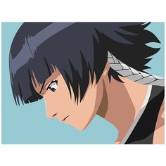 Картина по номерам на холсте Аниме Блич (Ичиго, Рукия, Орихимэ, Урю) - 7972 Г 30x40