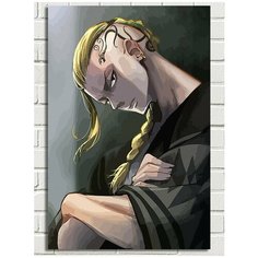 Картина по номерам аниме Токийские мстители (Манджиро, Кен, Баджи, Казутора) - 8266 В 60x40