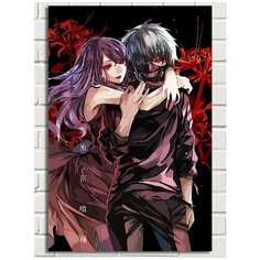 Картина по номерам аниме токийский гуль - 8863 В 60x40