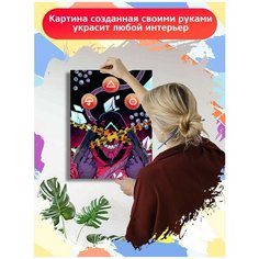 Картина по номерам сериал Игра в кальмара (Squid game) - 8821 В 30x40