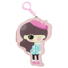 Набор для создания кошелька / Монетница из страз / детская сумочка из страз / девочка в шапке Noname