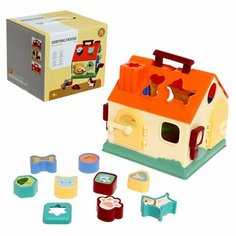 Сортер «Домик», 9 элементов нет бренда