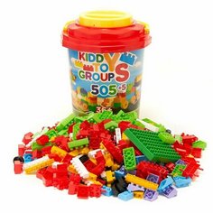 Amin Конструктор BRICKS №505+5, в ведре