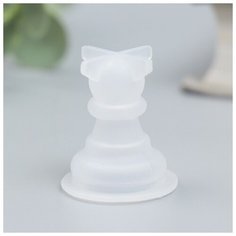 Молд силикон 3D "Пешка" 3х3х3 см Noname