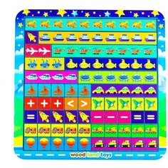Обучающая игра «Математическая лесенка. Транспорт» Woodland
