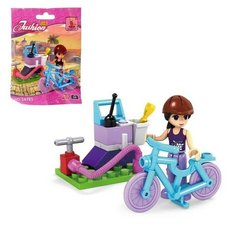 Конструктор Девчонки «Велосипедный сервис», 24 детали Ausini